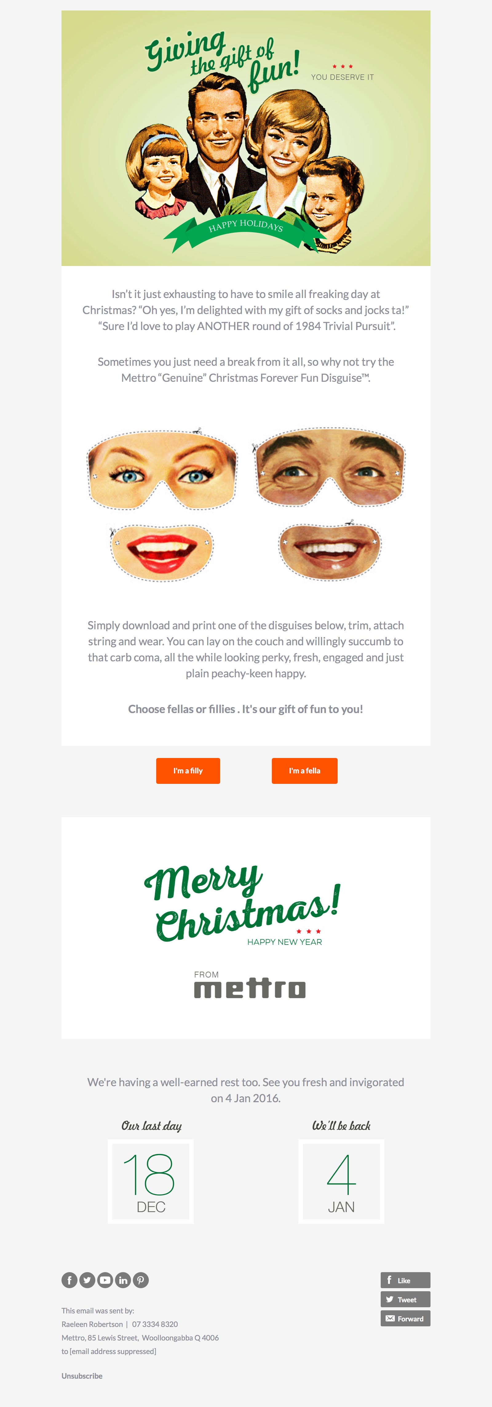 mettro-christmas-email