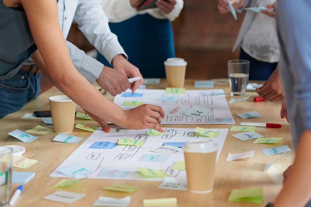 strategy-post-it-sitemap