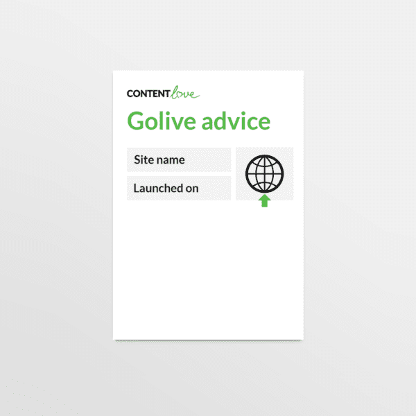cl-product-website-golive-advice