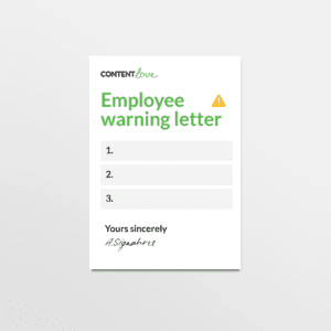 cl-product-employee-warning-letter