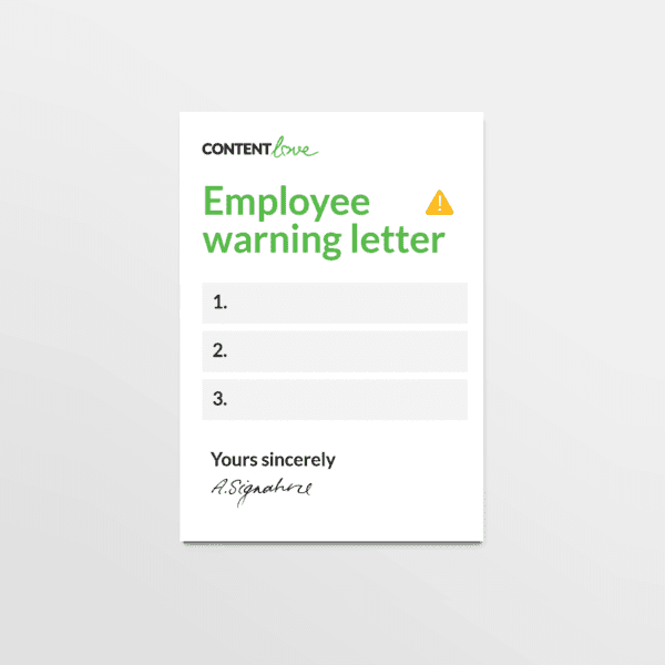 cl-product-employee-warning-letter
