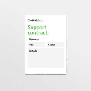 cl-product-support-contract